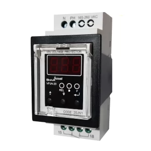 محافظ ولتاژ تک فاز دیجیتال شیوا امواج مدل VPJN-20