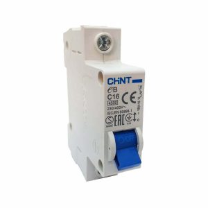 مینیاتوری تکفاز 16 آمپر چانت مدل eB-C16