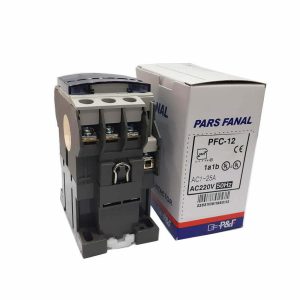 کنتاکتور 12 آمپر 5.5KW پارس فانال مدل PFC-12