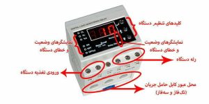 کنترل بار 20A دیجیتال راما اسپادانا مدل LPF-20A