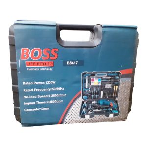 کیت دریل چکشی 48 عددی باس مدل BS617