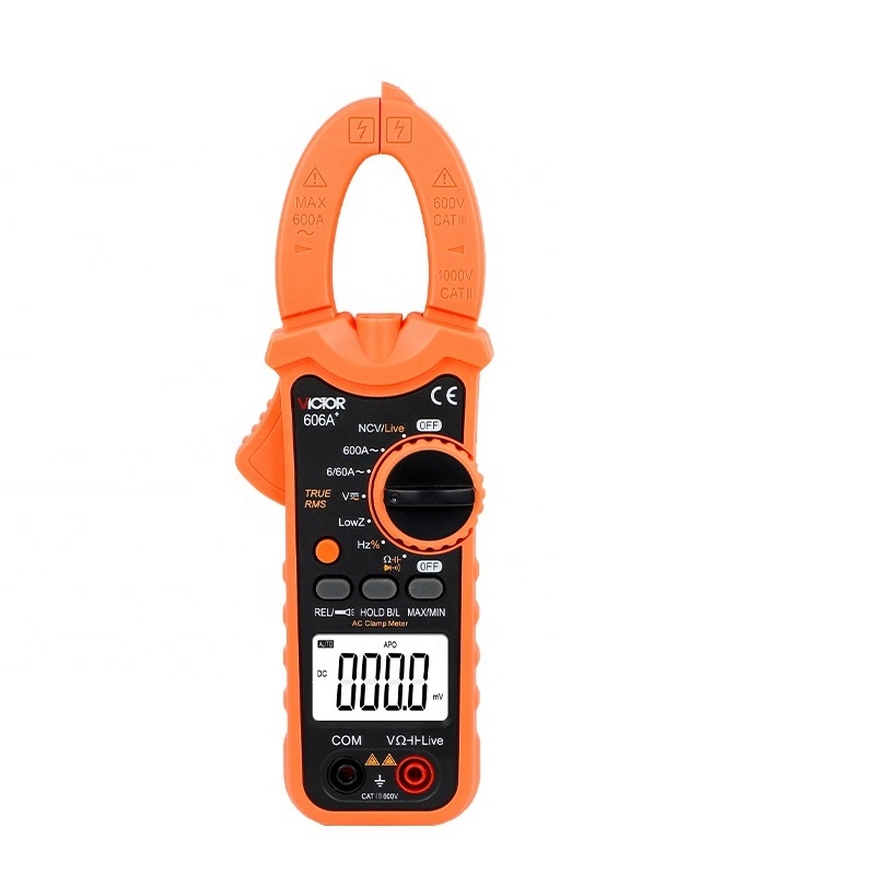 مولتی کلمپ آمپرمتر ویکتور +VICTOR VC606A