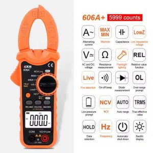 مولتی کلمپ آمپرمتر ویکتور +VICTOR VC606A