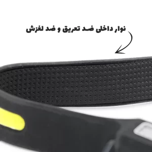چراغ پیشانی سنسوردار ژله ای مدل COB-XPE