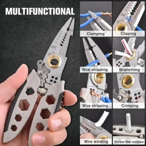سیم لخت کن همه کاره 7 اینچ حرفه ای J2022J