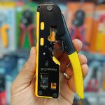 پرس شبکه میانگذر RJ-45 و RJ-12 مدل HT-718