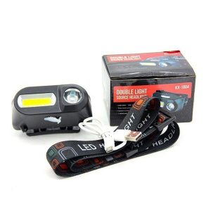 چراغ پیشانی شارژی دو نور مدل KX-1804