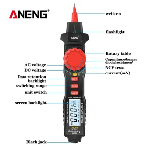 مولتی متر قلمی آننگ مدل ANENG A3004
