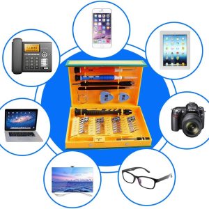 ست پیچ گوشتی 38 عددی تعمیرات موبایل و لپ تاپ مدل BST-8922