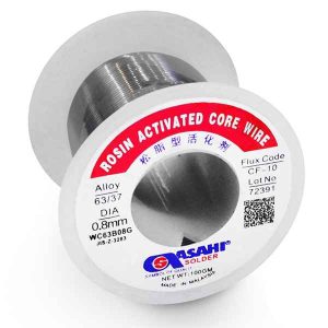سیم لحیم 100 گرم آساهی 0.8 مدل ASAHI CF-10