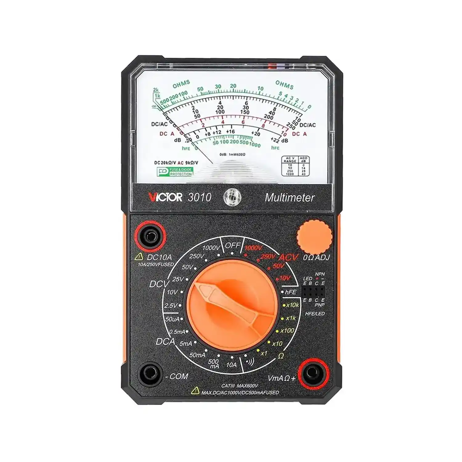 مولتی متر آنالوگ ویکتور مدل VICTOR 3010 NEW