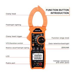 آمپرمتر کلمپی 1000 آمپر AC ویکتور مدل +Victor 610C