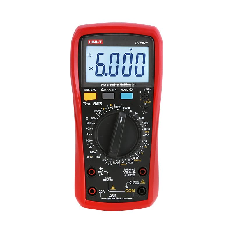 مولتی متر خودرویی یونیتی مدل UNI-T UT107