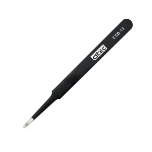 انبر پنس نوک تخت گرد آنتی استاتیک مدل ESD-13