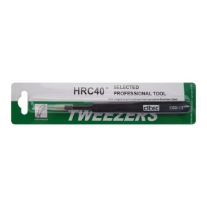 انبر پنس نوک تخت گرد آنتی استاتیک مدل ESD-13