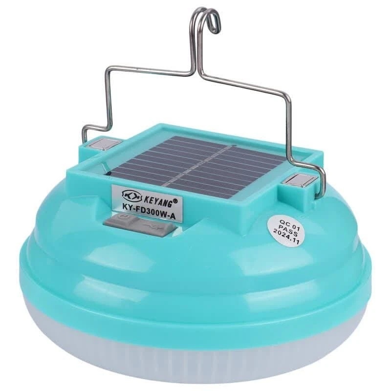 چراغ شارژی خورشیدی کمپینگ مدل KY-FD300W-A
