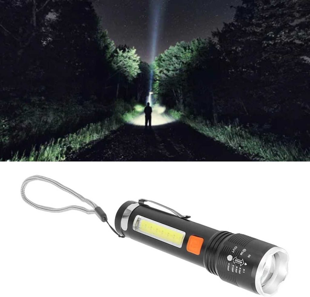 چراغ قوه پلیسی شارژی اسمال سان مدل Small Sun ZY-P12