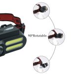 چراغ پیشانی و هدلایت سنسوردار مدل NF-611