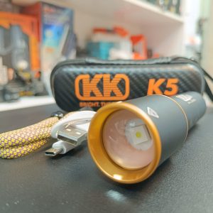 چراغ قوه پلیسی زوم دار جیبی مدل KK - K5
