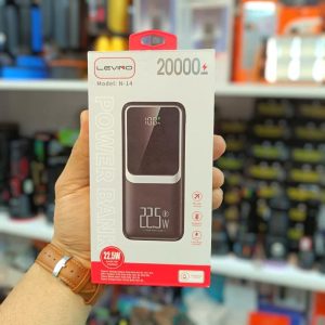 پاور بانک 22.5 وات لوینو مدل N-14 با ظرفیت 20000mAH