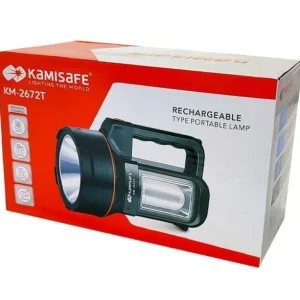چراغ قوه دستی خورشیدی کامی سیف مدل KM-2672T