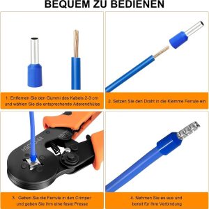 پرس وایرشو چهارگوش زن افیکس مدل AFIXS HSC8 6-4A